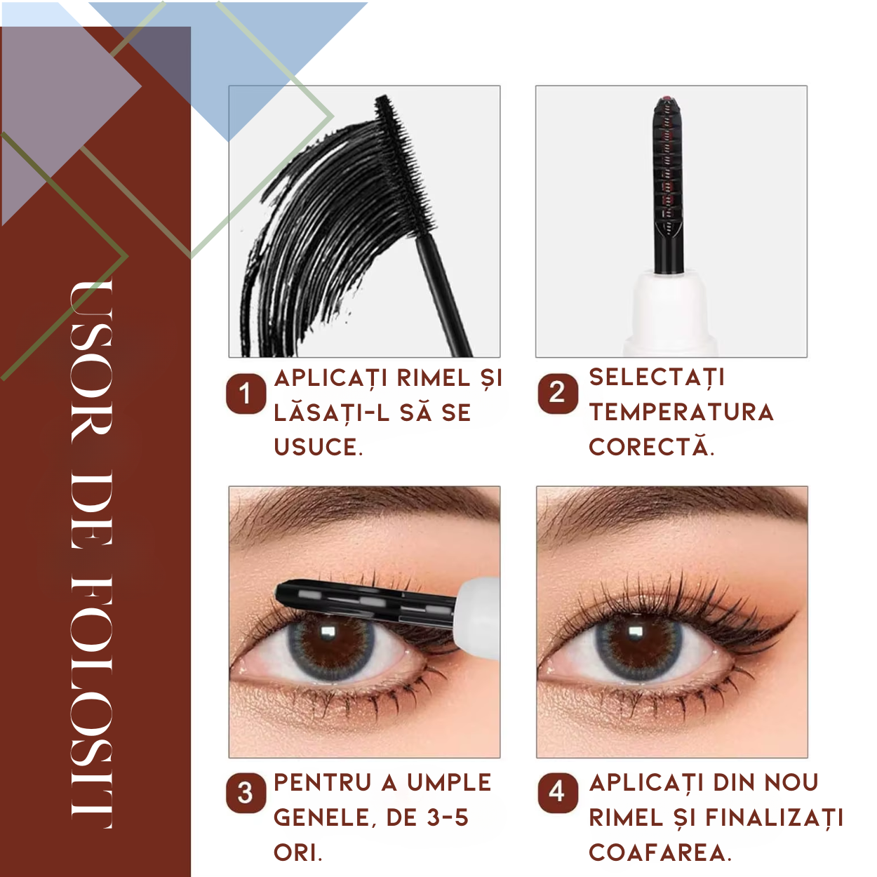 Aparat electric pentru ondularea Genelor AnaStorya