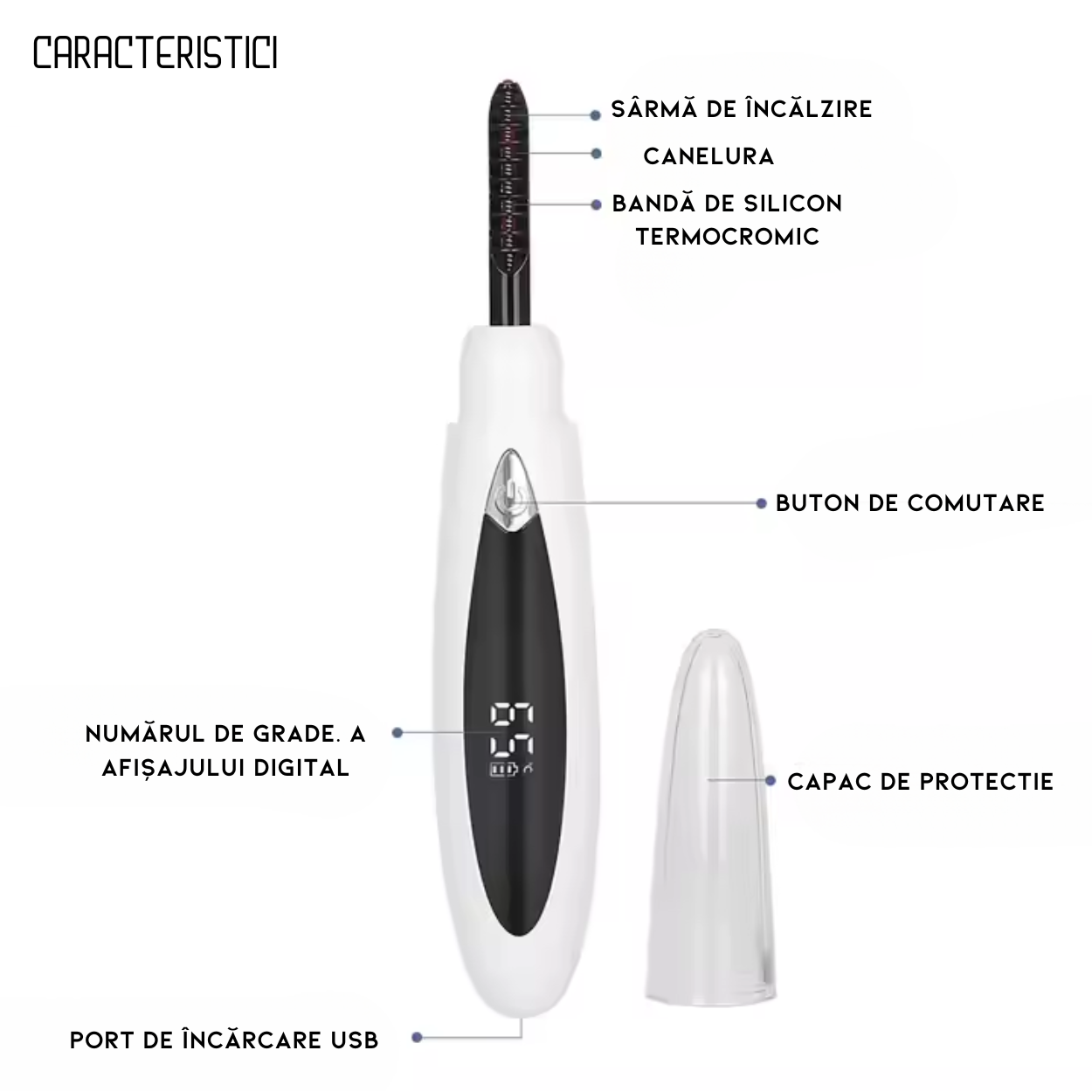 Klevero Electric Eyelash Curler