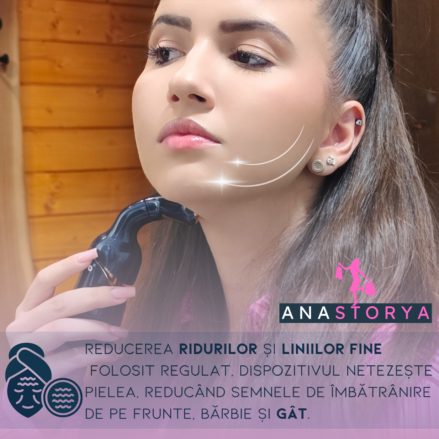 Advanced device for facial lifting and skin rejuvenation, KLEVERO®