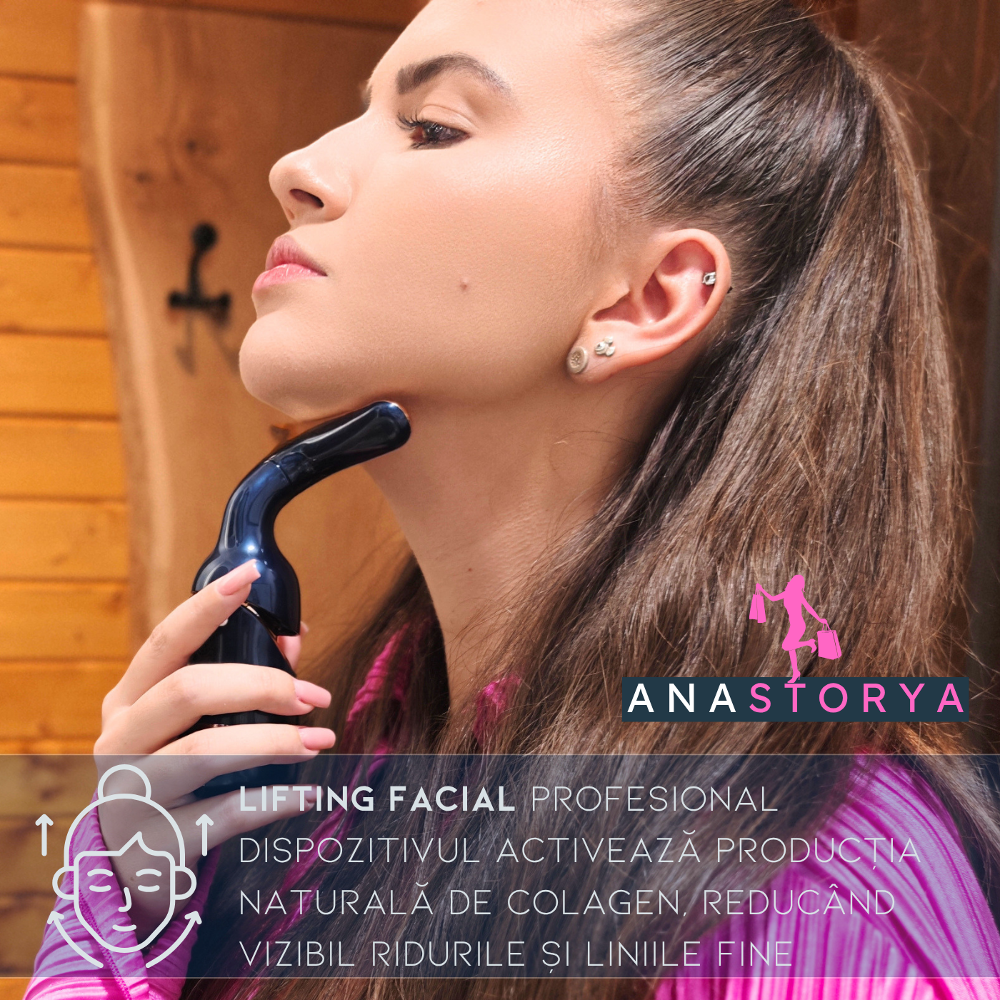 Advanced device for facial lifting and skin rejuvenation, KLEVERO®