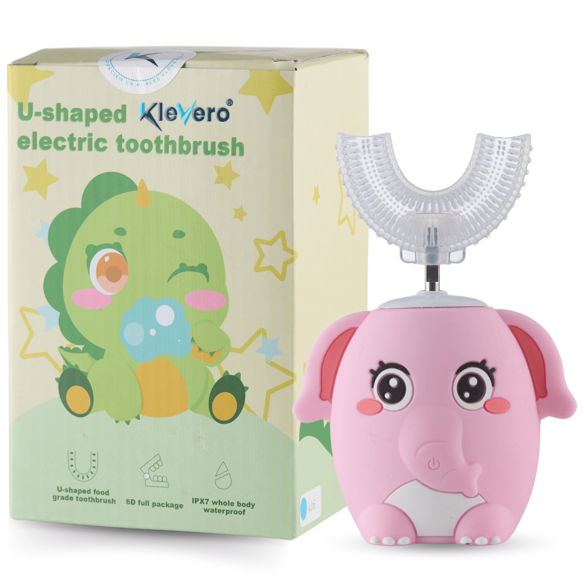 Periuta Electrica pentru Copii Klevero® U-Shaped Sonica