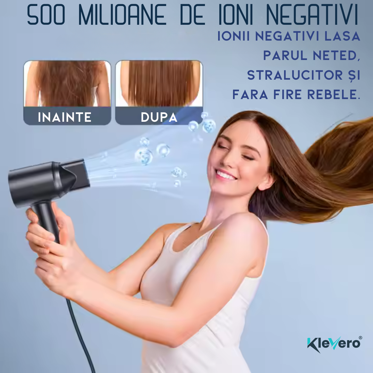 Uscator de Par Inteligent Klevero – Ecran Digital LCD