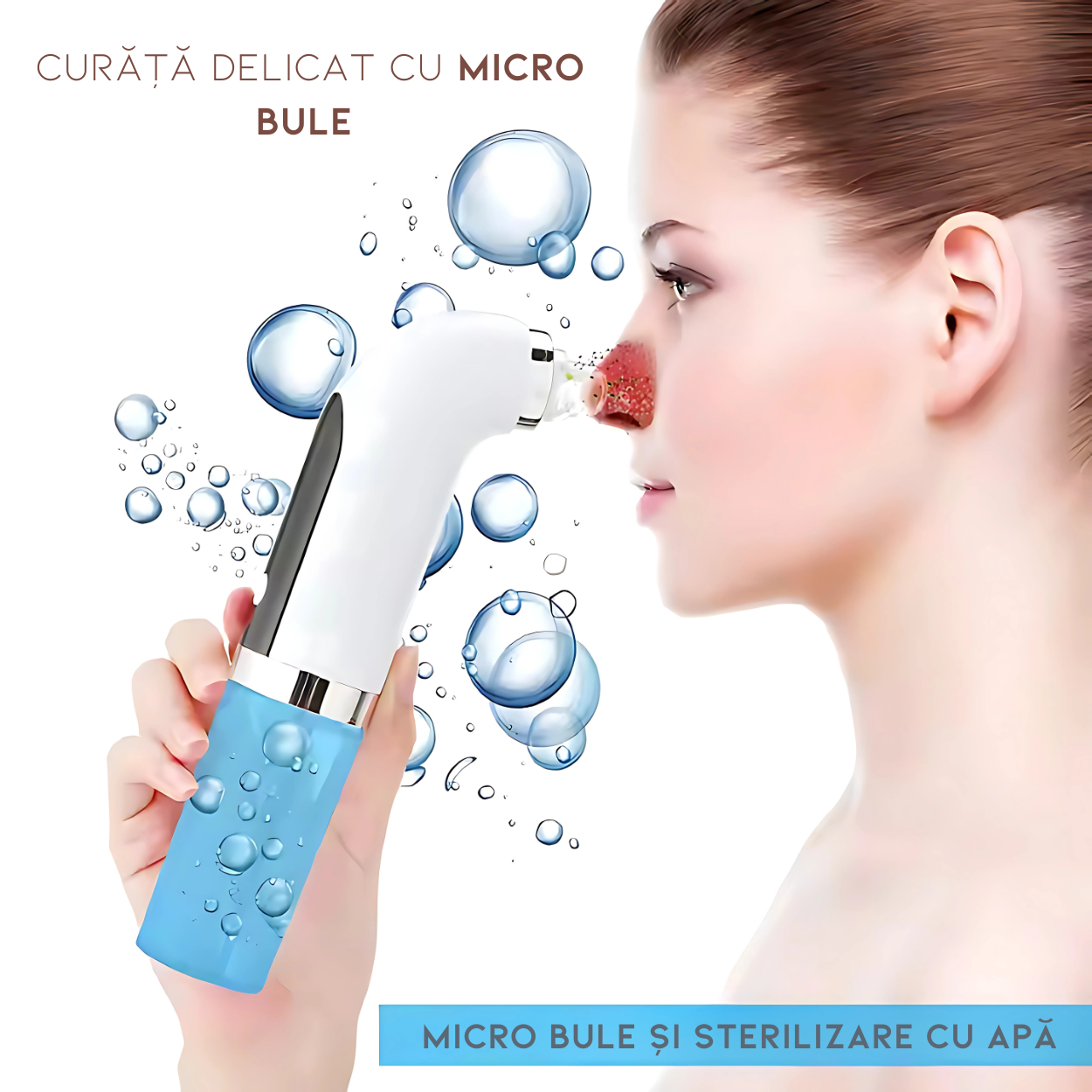 Professional Blackhead Removal Device with Micro Bubble Technology Klevero