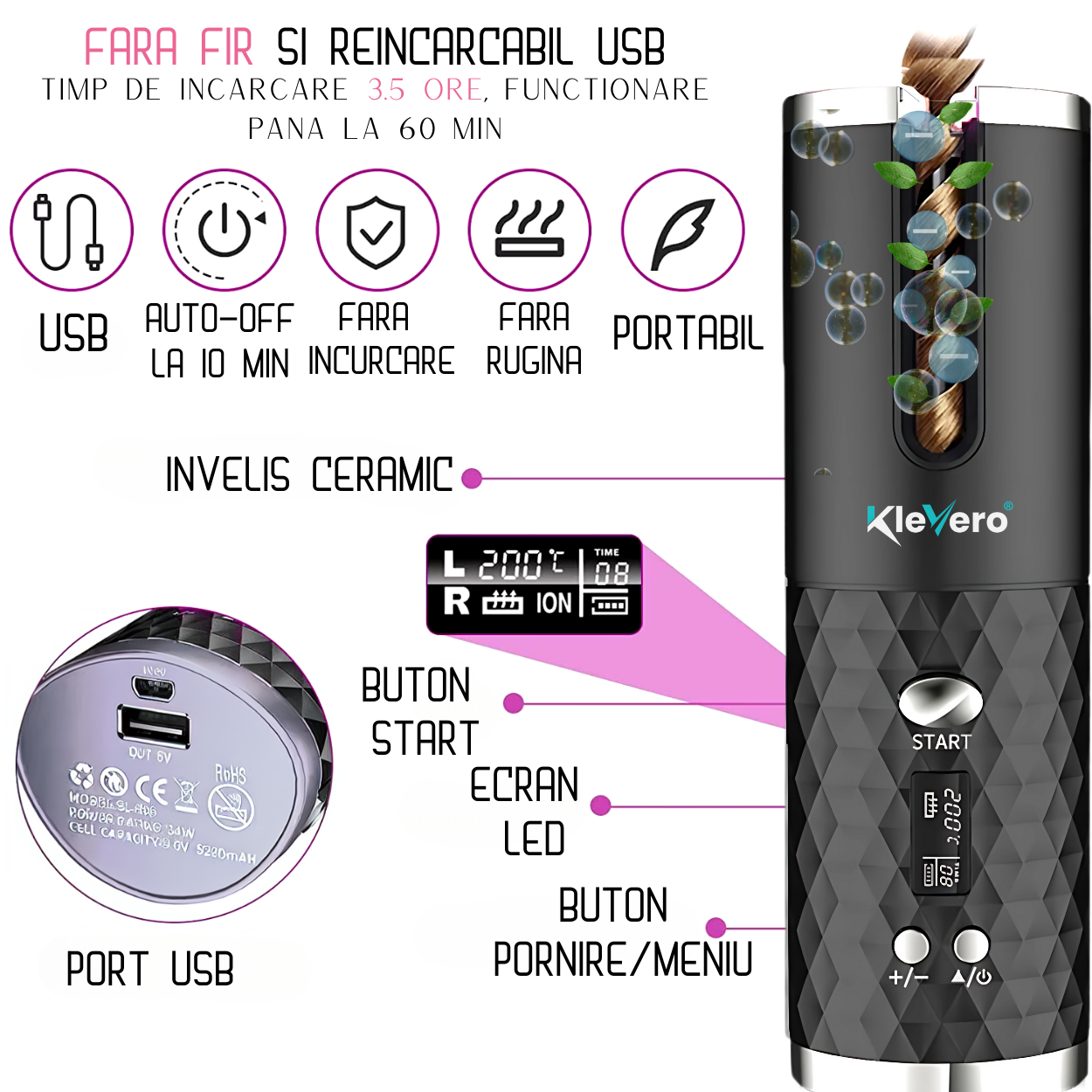 Ondulator Par Portabil AnaStorya®