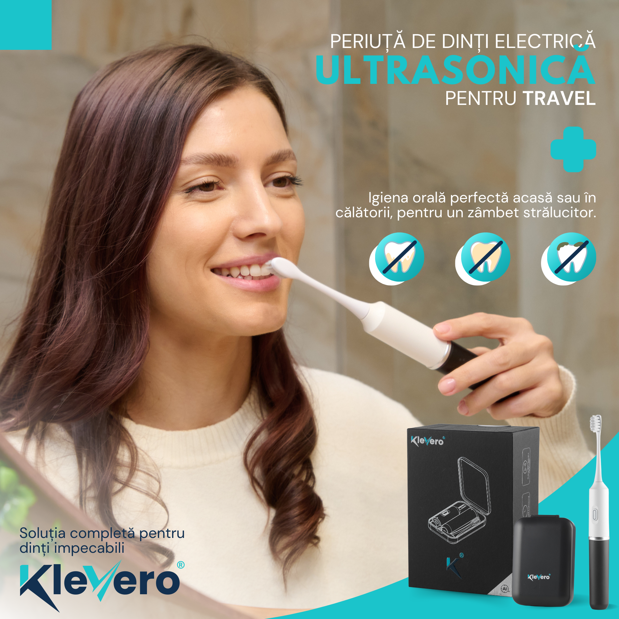 Periuta de Dinti Electrica Ultrasonica