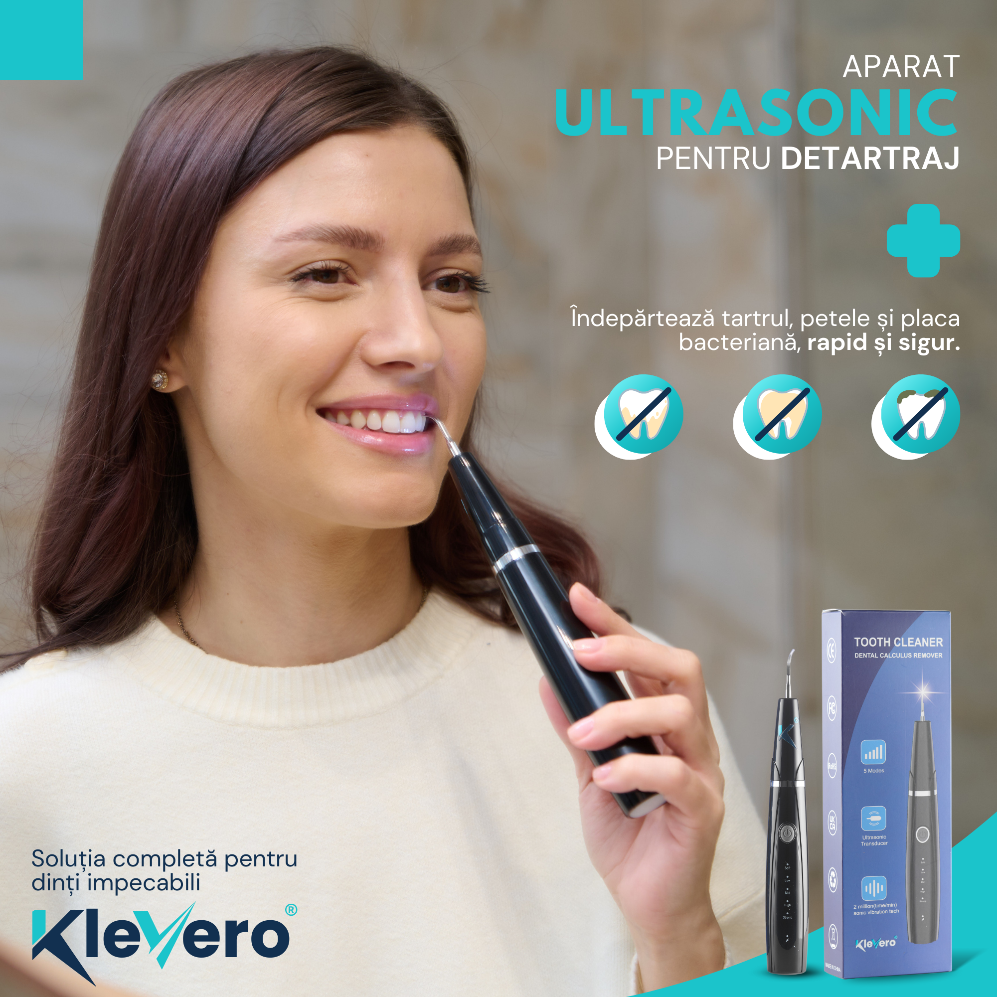 Aparat pentru Detartraj Ultrasonic