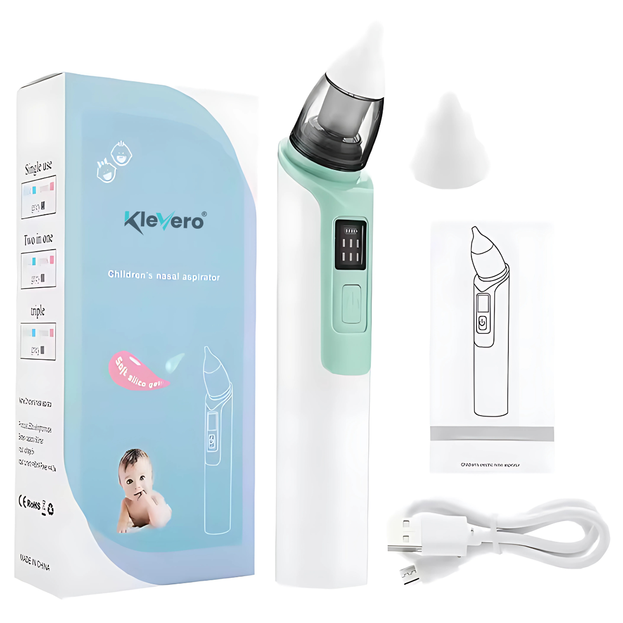 Aspirator Nazal Electric pentru Bebelusi ePandaMel®