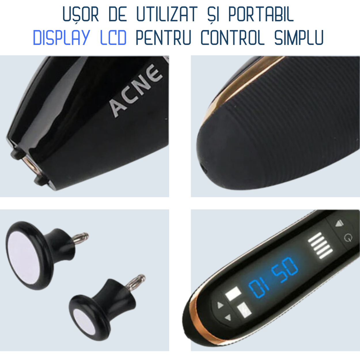 Aparat Portabil pentru Tratarea Acneei cu Plasma si Ozon AnaStorya® – Tehnologie Coreana