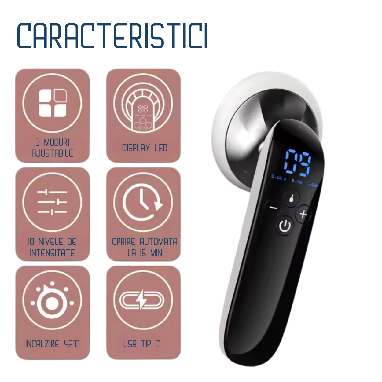 Aparat Anticelulitic pentru Modelare Corporala AnaStorya® Profesional