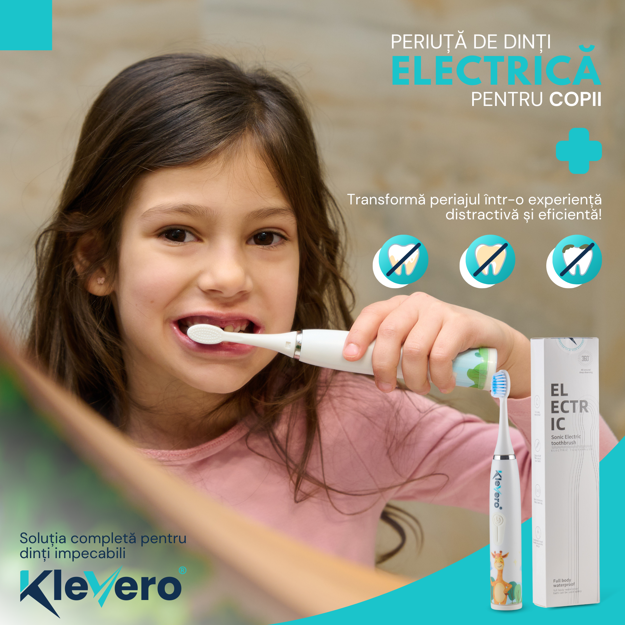 Periuta de Dinti Electrica pentru Copii