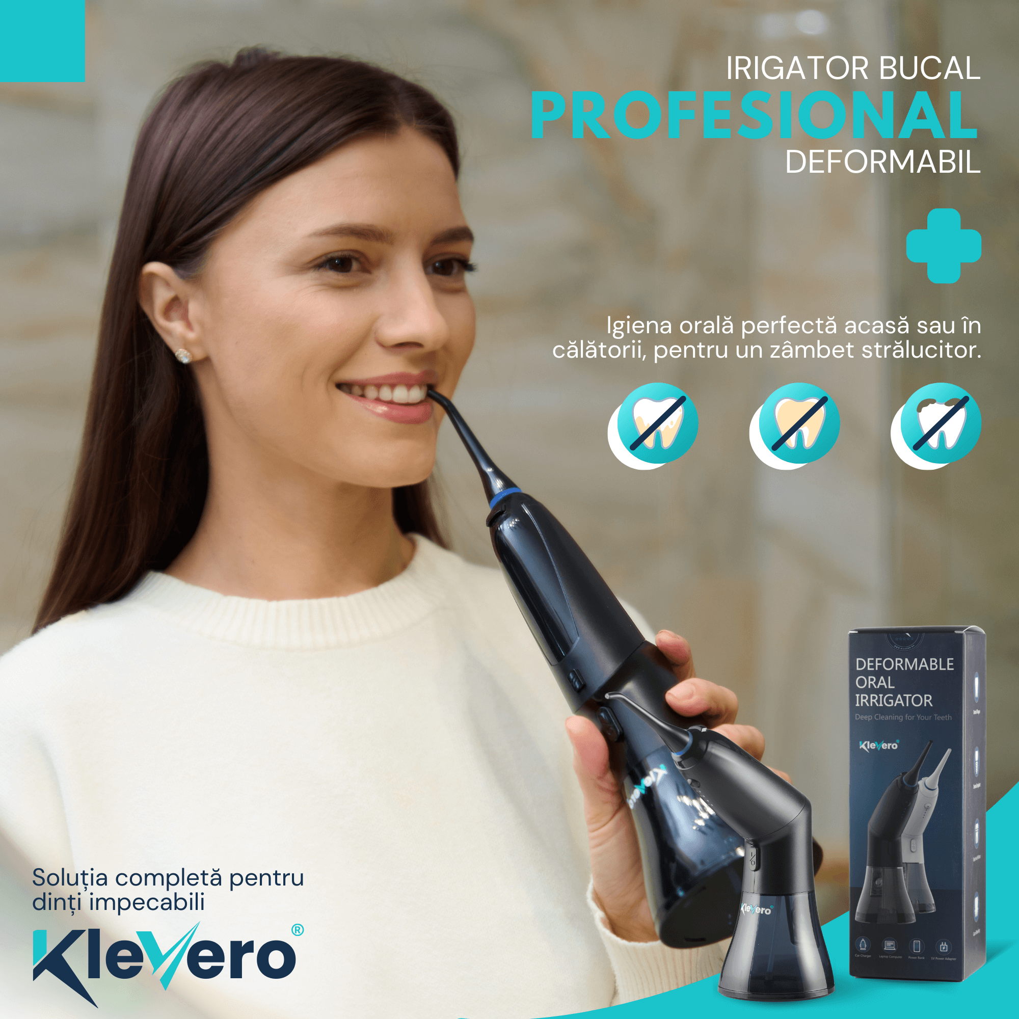 Irigator Bucal Profesional Deformabil