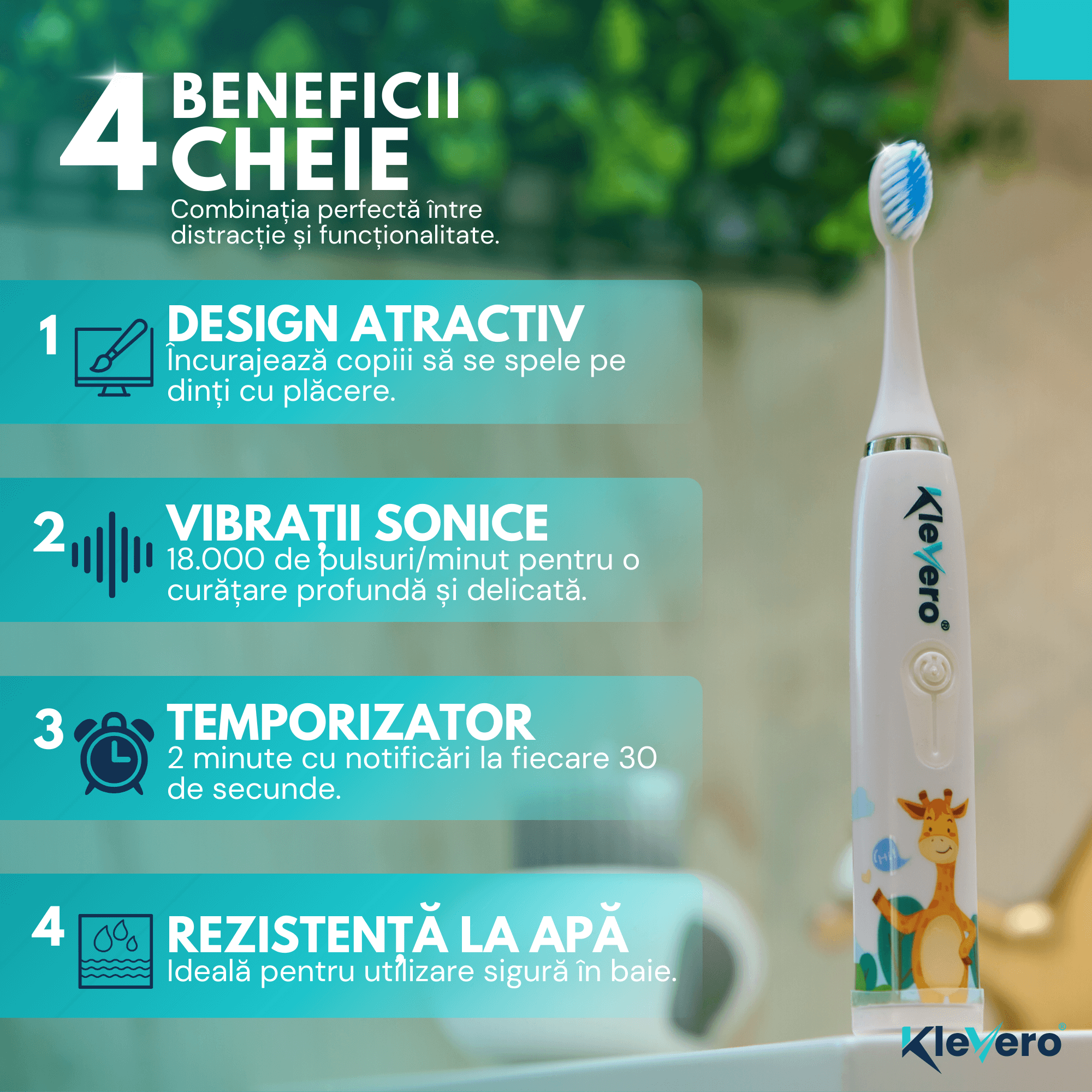 Periuta de Dinti Electrica pentru Copii