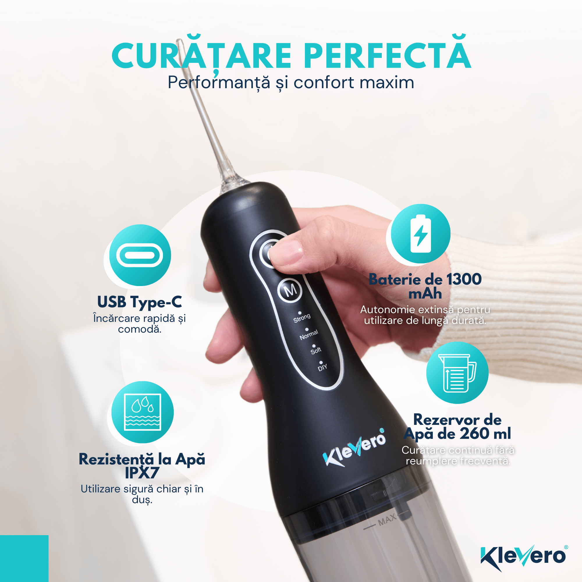Irigator Bucal Profesional KLEVERO