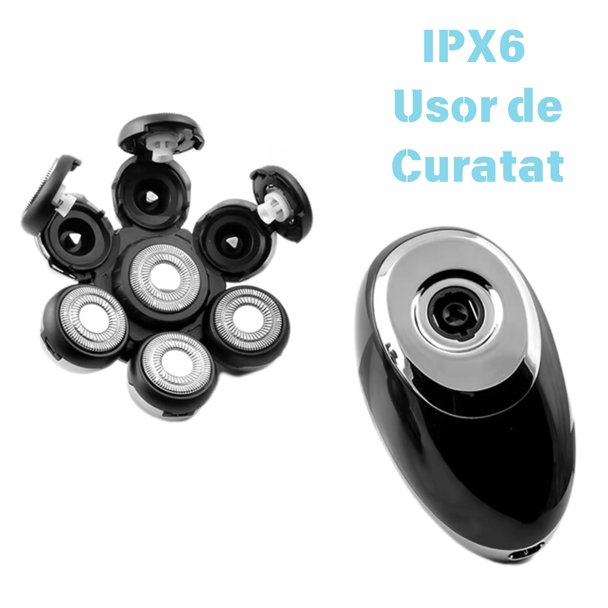 Aparat de Ras 7D pentru Barbati 5 in 1 JohnTerra