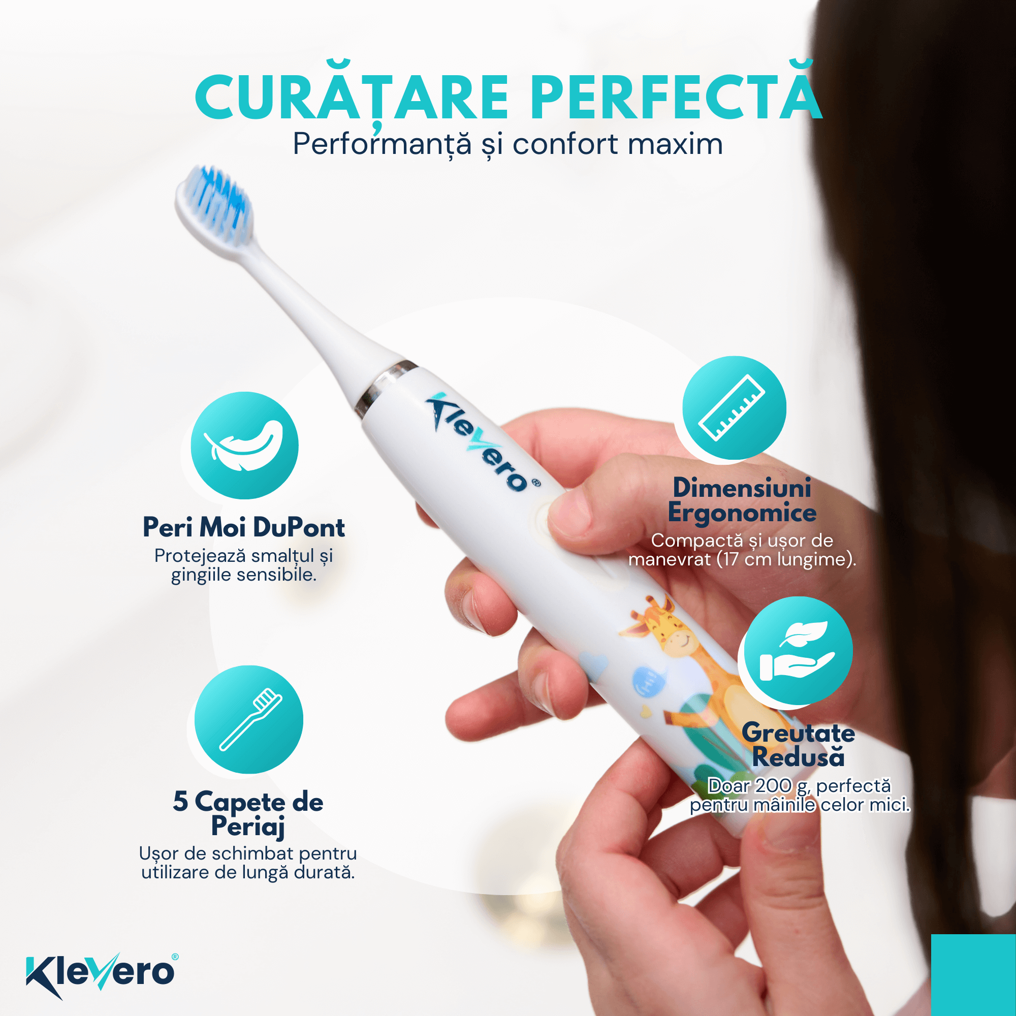 Periuta de Dinti Electrica pentru Copii