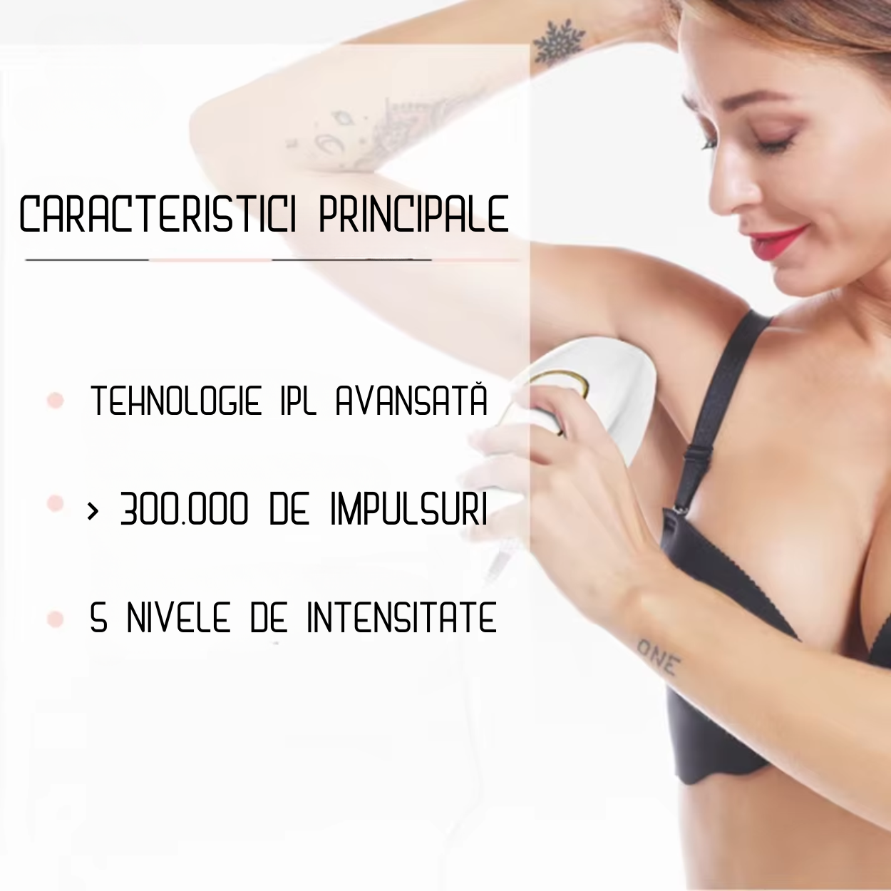 Klevero® IPL-Epilierer, zur dauerhaften Haarentfernung, 300.000 Impulse