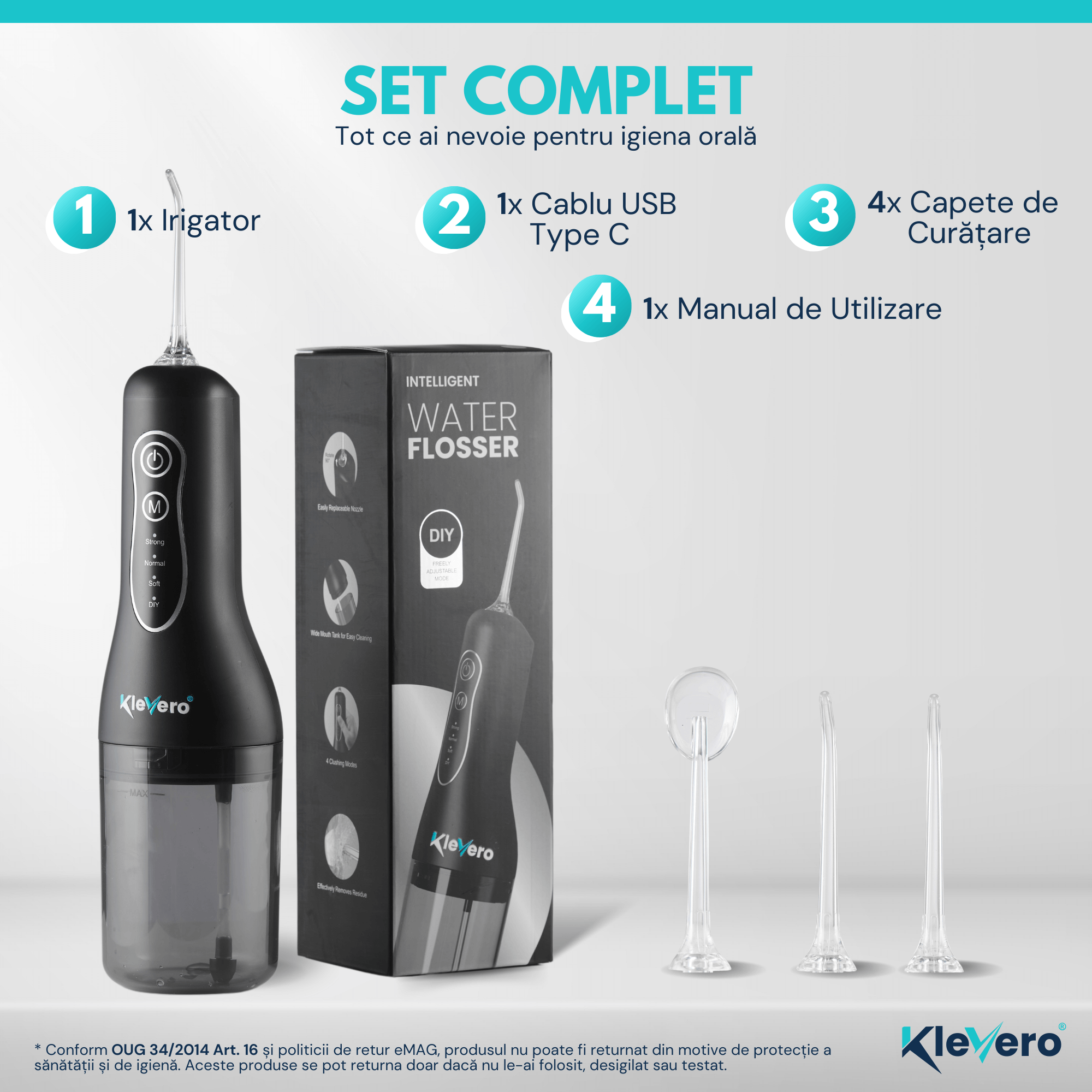 Irigator Bucal Profesional KLEVERO