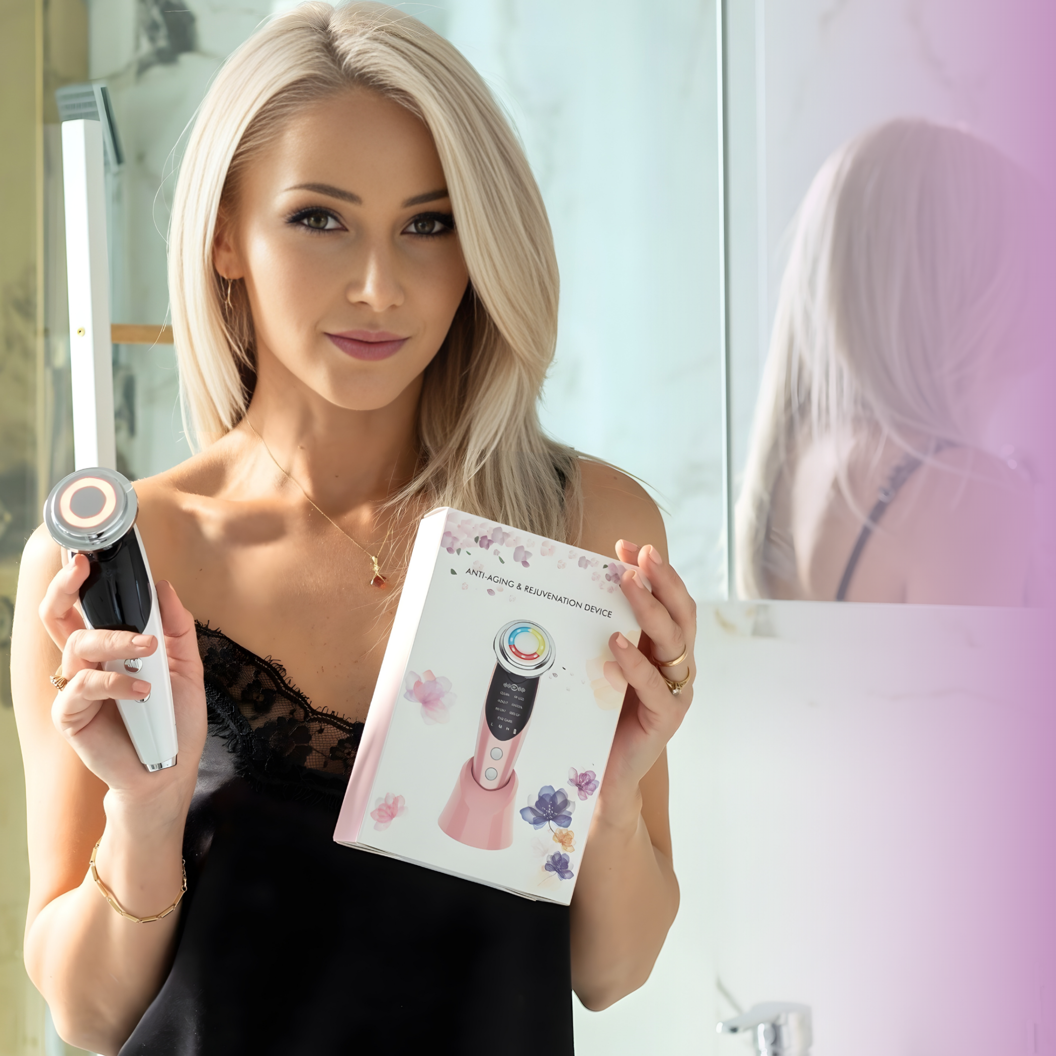 Aparat profesional 7 in 1 pentru tratament facial si intinerirea pielii AnaStorya®