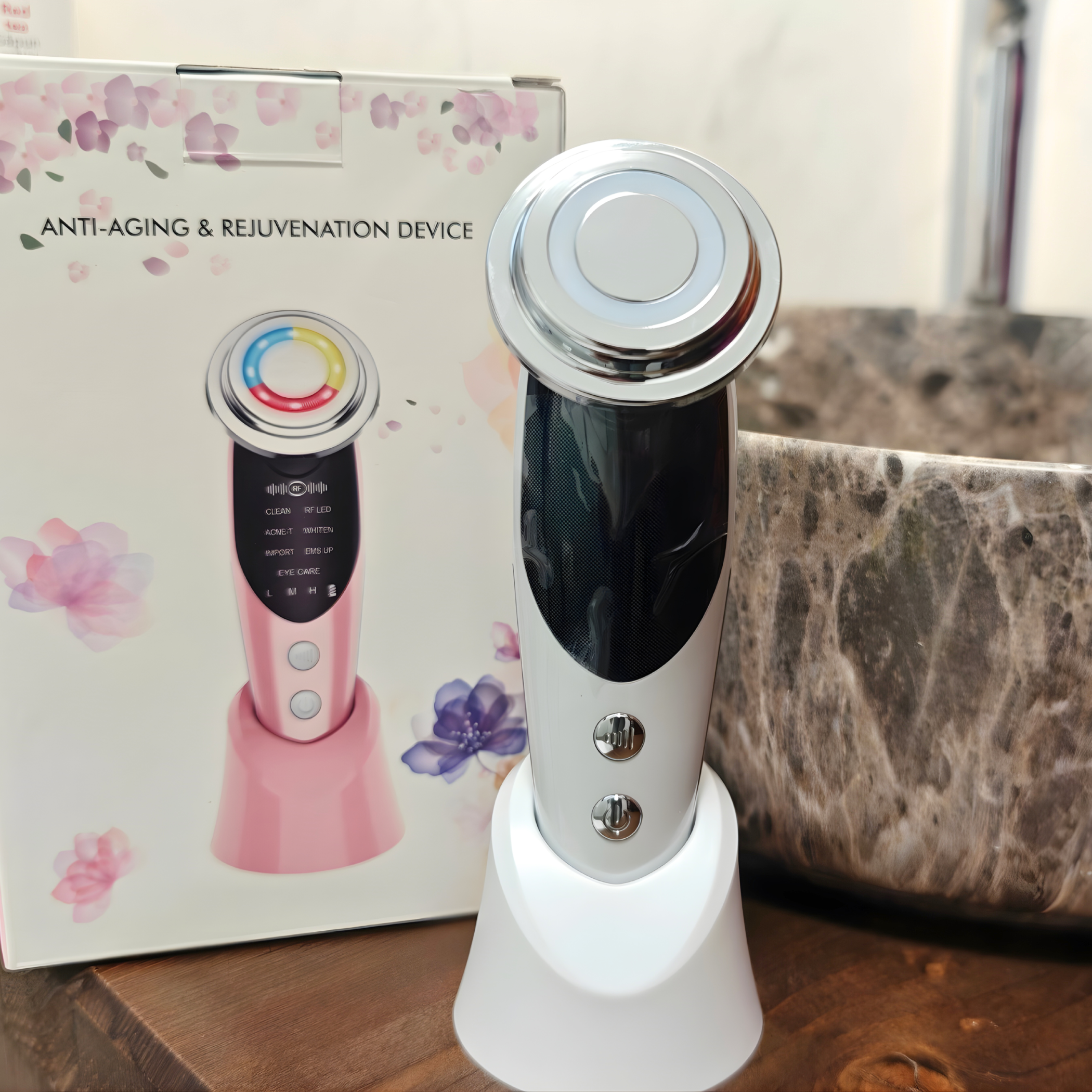 Aparat profesional 7 in 1 pentru tratament facial si intinerirea pielii AnaStorya®