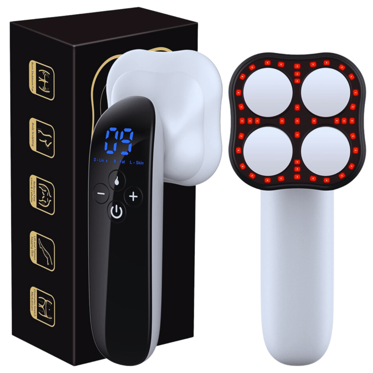 KLEVERO Professional 4 in 1 Anti-Cellulite Device