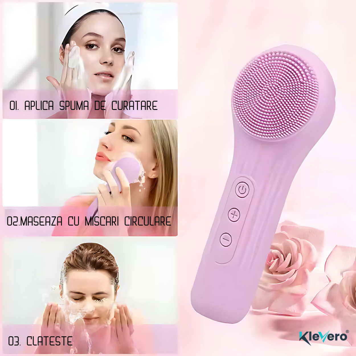 Sonic Facial Cleansing Brush 