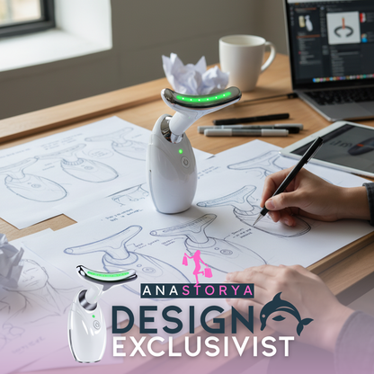 Device for Reducing Facial Wrinkles and Caring for the Neck Area Klevero 