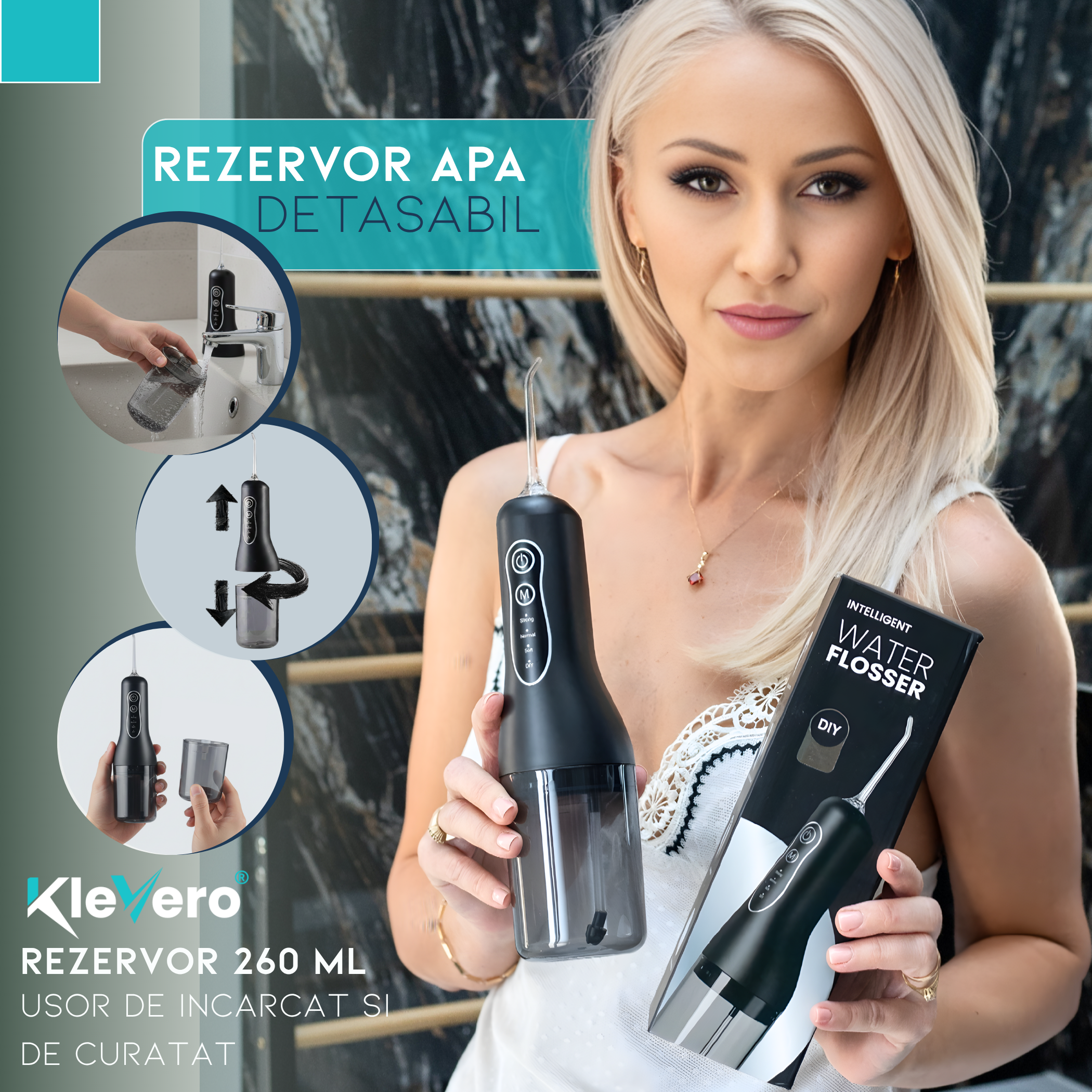 KLEVERO Professional Oral Irrigator