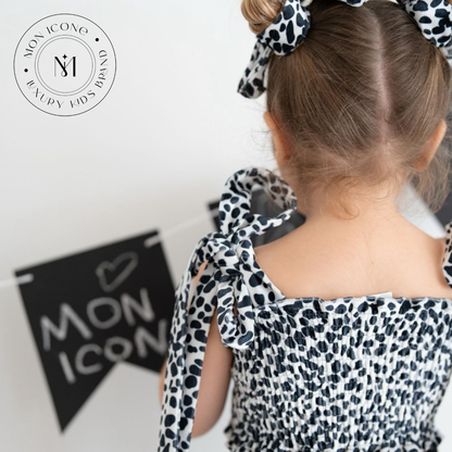 Set Dalmațian pentru fete MON ICONE – Top + Pantalon, fabricat în Turcia