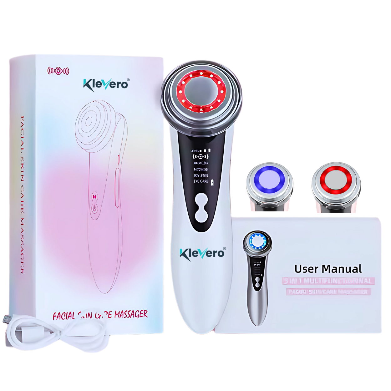 Aparat Facial Multifunctional 5 in 1 Klevero