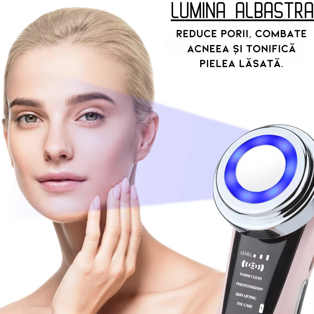 Aparat Facial Multifunctional 5 in 1 Klevero