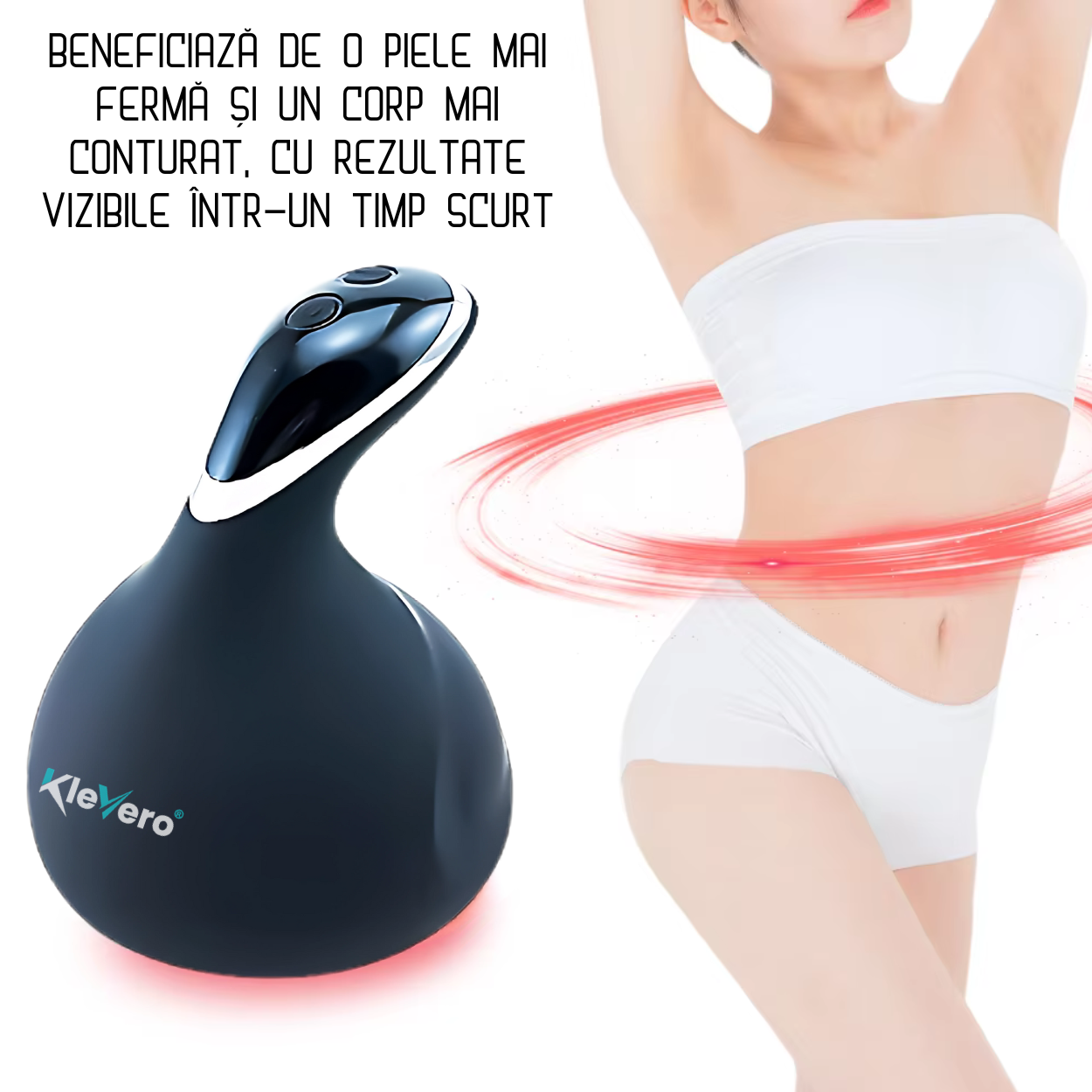 Aparat de Modelare Corporala Klevero® cu Tehnologie RF, EMS si Ultrasonice