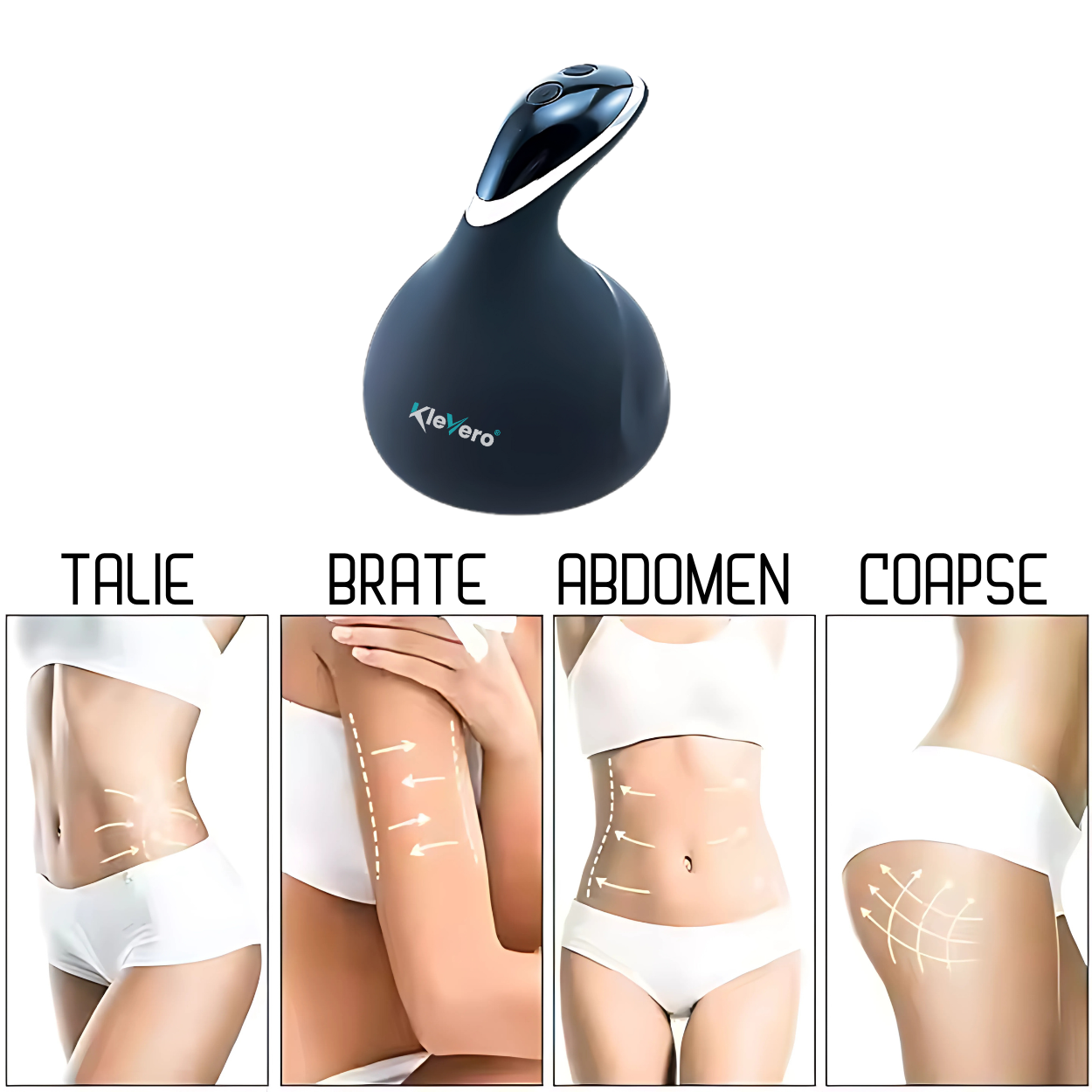 Aparat de Modelare Corporala Klevero® cu Tehnologie RF, EMS si Ultrasonice