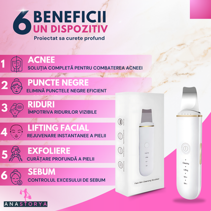 Aparat Profesional de Curatare Faciala Ultrasunete AnaStorya