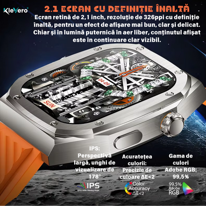 Men's Smartwatch 2.1 Klevero® Orange 