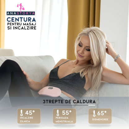 Klevero massage and heating belt, menstrual pain relief. 