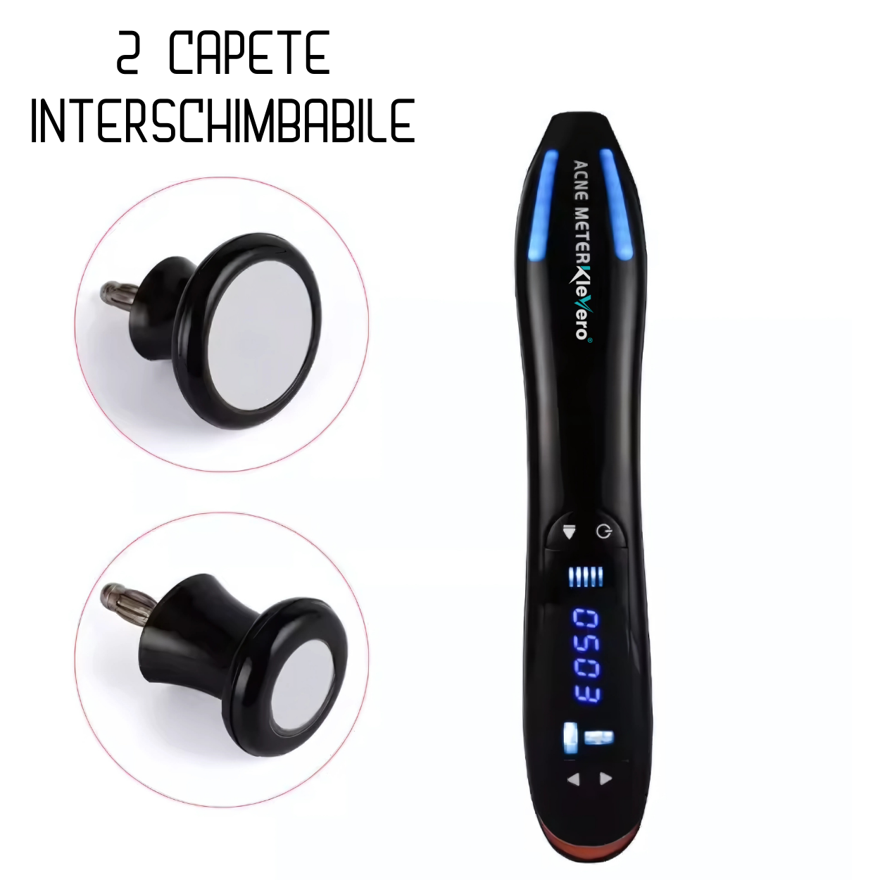 Aparat Portabil pentru Tratarea Acneei cu Plasma si Ozon Klevero® – Tehnologie Coreana