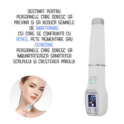 Aparat Electroderm Profesional Klevero pentru Ingrijirea Pielii