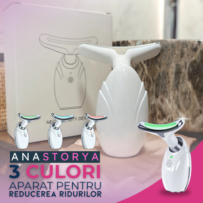 Device for Reducing Facial Wrinkles and Caring for the Neck Area Klevero 